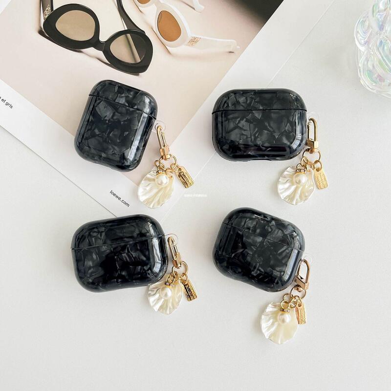 black shell apple earphone protective case for Airpods pro2 wireless bluetooth earphone protective case wholesale black shell apple earphone protective case for Airpods pro2 wireless bluetooth earphone protective case wholesale