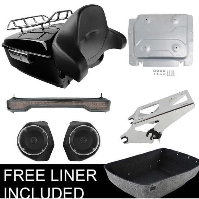 Motorcycle Accessories Suitable for Harley-Davidson Road Glide, Road King, Dual-Light Models, and High-End Tail Boxes