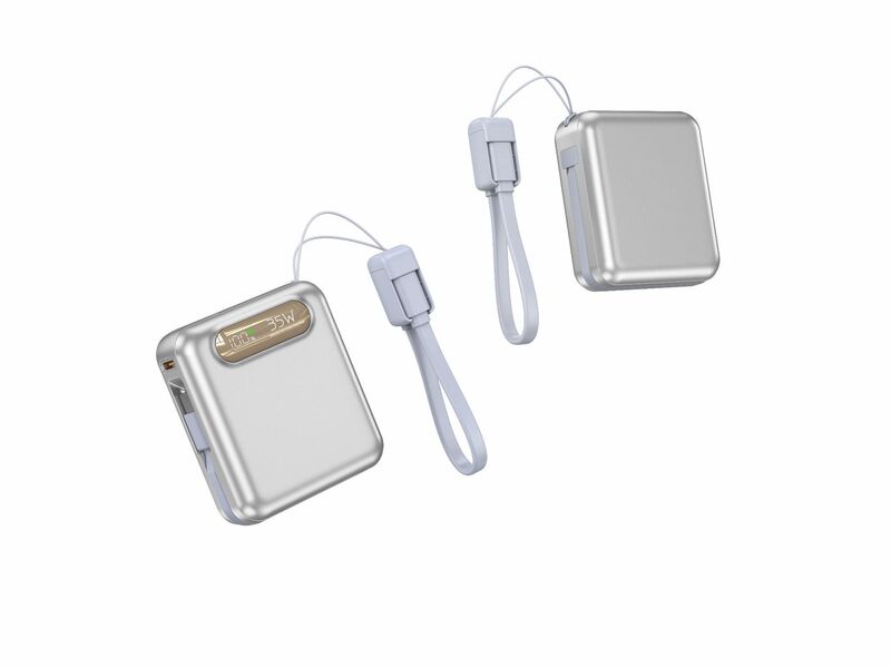 35W笔记本充电宝10000mAh自带线大功率移动电源powerbankPD快充|undefined
