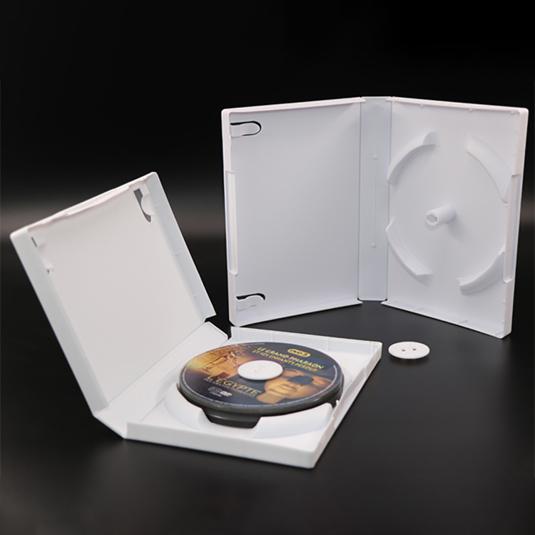 空白刻录光盘盒 重叠DVD盒 影片音乐光碟收纳盒 老年健身操碟片盒