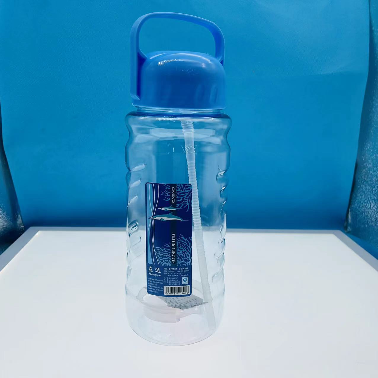 Youyun nuevo 2000ml gran capacidad hervidor de agua portátil al aire libre Deportes trabajador espacio Taza plástico