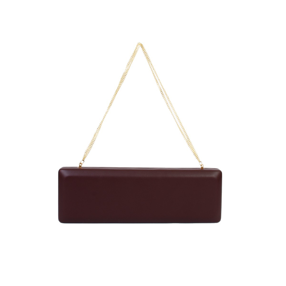 2025 New Long Hard Shell Clutch Bag For Women Retro Box Bag For Parties, Banquets And Evening Events - Thumbnail 5