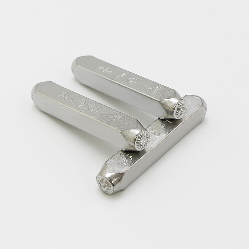 12 UNID patrón sello de acero joyería anillo de cuero hecho a mano herramienta DLY sello de acero Procesamiento de cuero Punch