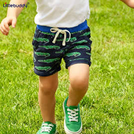20232-7岁儿童短裤批发 沙滩裤童装男童夏款童装风童装 棉儿童