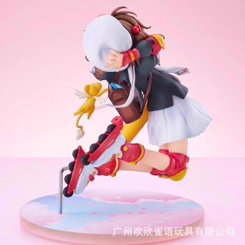 魔カード少女木ノ本桜小桜置物フィギュア25周年記念アニメ美少女二次元置物|undefined