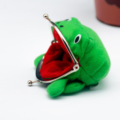 Cartoon coin purse frog wallet creative cartoon coin clip cross-border e-commerce supply small purse coin purse cute
