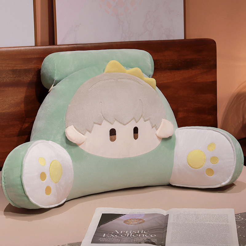 Cama de dos dimensiones almohada de cabecera grande bolso de respaldo sofá almohada de cama embarazada almohada de cintura almohada para jugar almohada de teléfono móvil verano