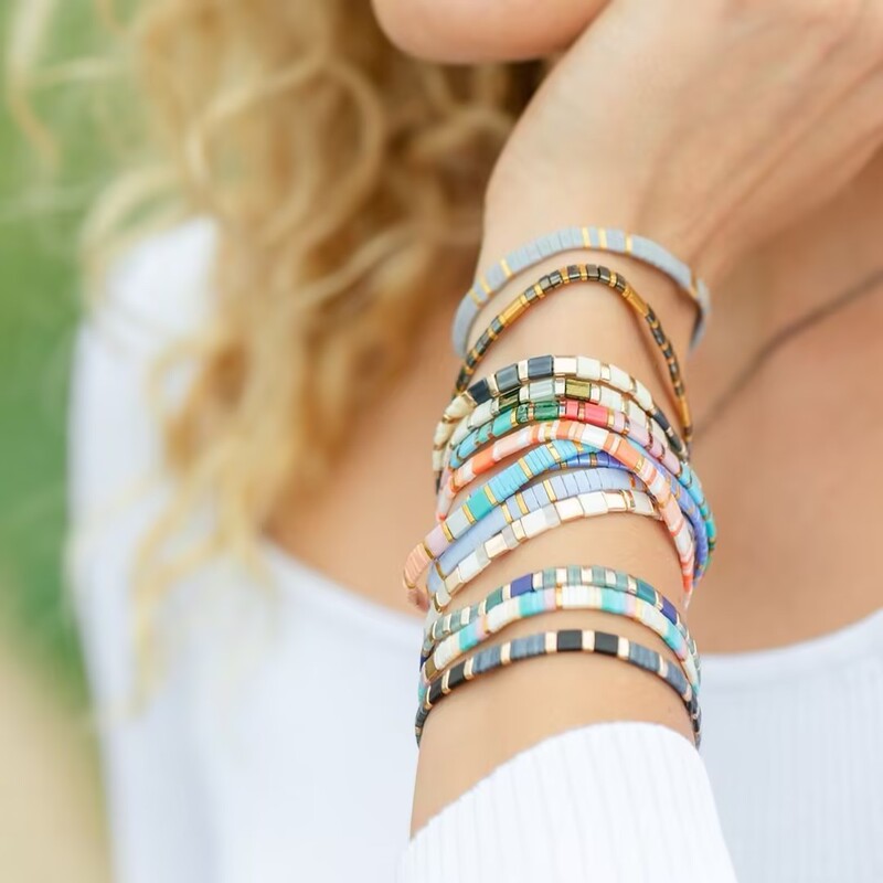 Summer wear tide TILA bead bracelet European and American retro fashion birthday gift female couple commemorative jewelry wholesale Summer wear tide TILA bead bracelet European and American retro fashion birthday gift female couple commemorative jewelry wholesale