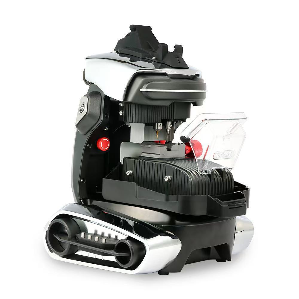 广州德牌钥匙机轿车卧式复刻全自动数控钥匙全套配匙机战士