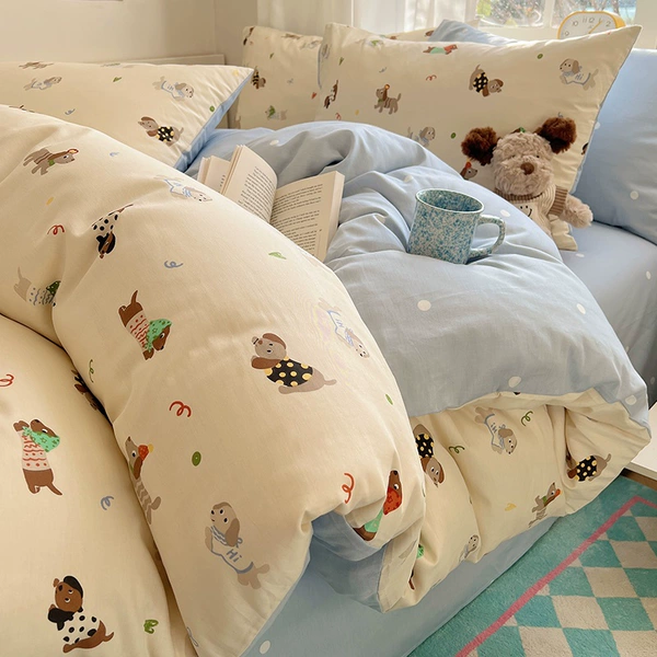 Yuanqi Little Dog [100% high-quality cotton, worry-free sleeping naked]