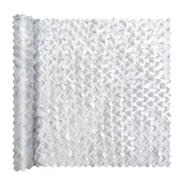 Pure White Camouflage Net, Camouflage Net for Anti-Aerial Photography, Decorative Net, Mountain Greening Net, Camouflage Net Fabric