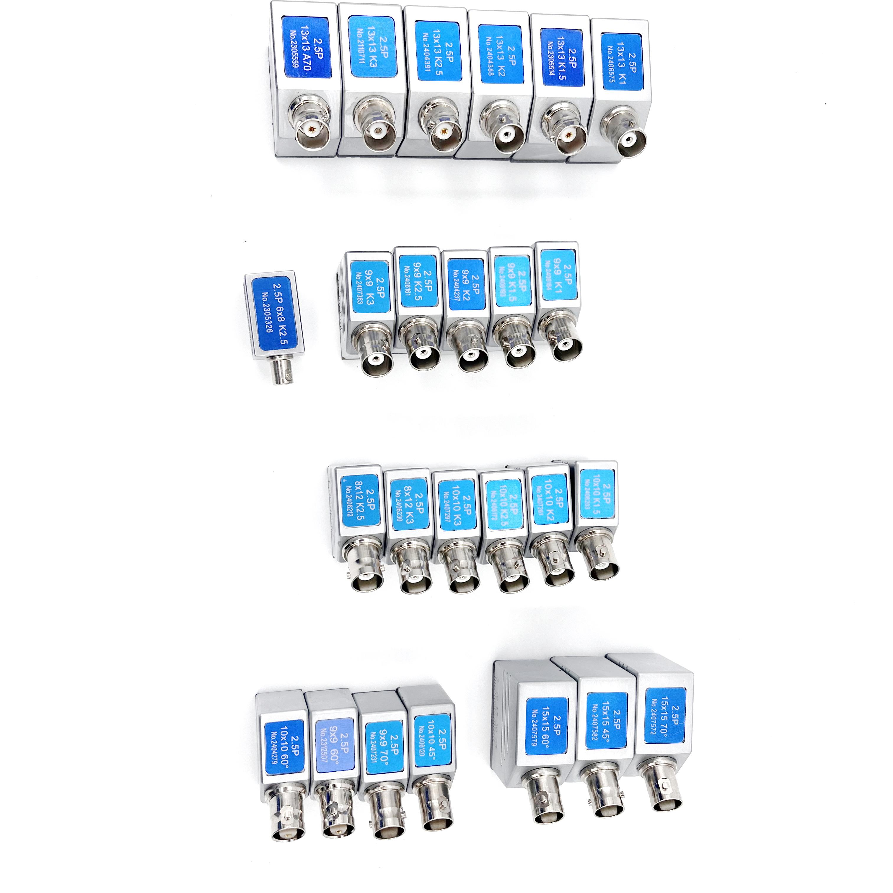 超声波探伤仪斜探头2.5PK1K2K3直探头2.5P20双晶探头探头线UT探伤