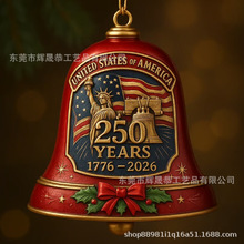 United States 250th Anniversary Bell Ornament�����o���R�