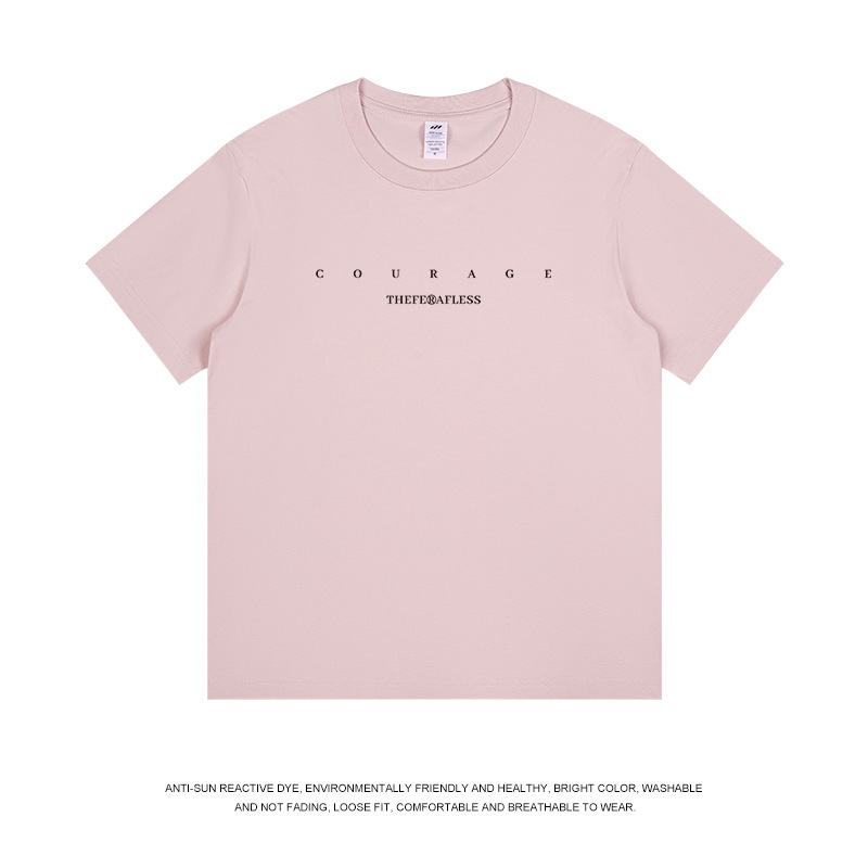 メンズピュアコットン半袖Tシャツメンズ夏新作ルーズハイエンドハンサムトレンディブランドTシャツボトリングシャツレディースイン|undefined