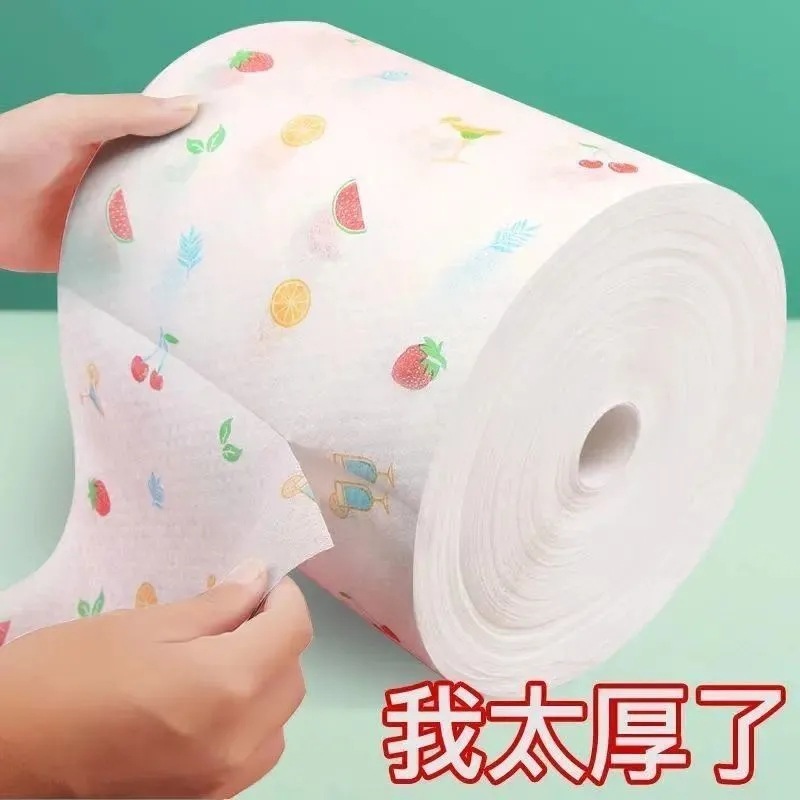 厨房懒人抹布不沾油去污加厚一次性洗碗布毛巾吸水不掉毛纸巾|undefined