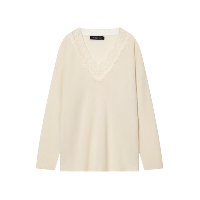 Cross-Border Wholesale 2025 Summer New European and American Style Women's Short Skirt Style Wool Blended Lace Knitwear