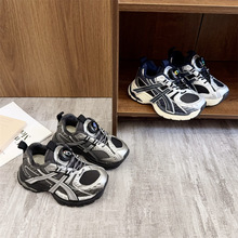 批发一件代发2025冬季新款男童休闲运动鞋时尚大童学生跑步鞋