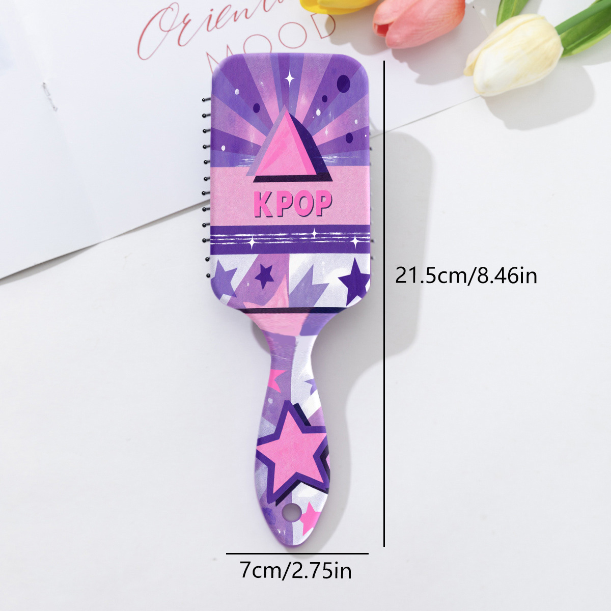 Explosiones transfronterizas nuevos elementos populares Kpop coreanos de impresión de aire, peines de belleza de moda para niñas