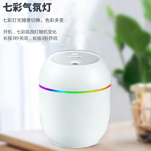 新款桌面加湿器usb家用精油小型香薰机补水喷雾humidifier礼品