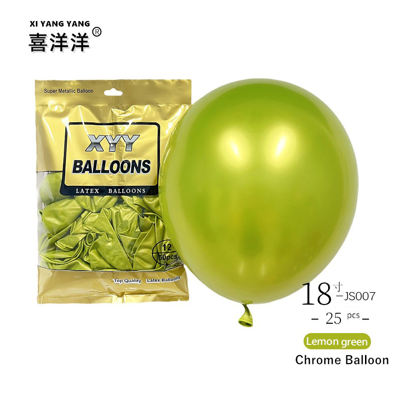 Globos metálicos para decoración, varios tamaños (5-18 pulgadas)