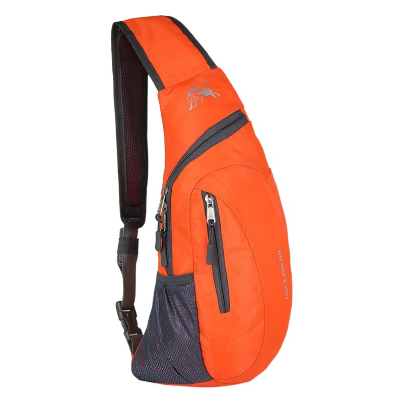 Fashionable Spot Printed Logo Crossbody Bag K-Style Versatile Shoulder Bag Men's Waist Bag Casual Bag Men's Bag Men's Chest Bag