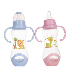 Baby bottle manufacturers foreign trade special bottle anti-flatulence PP gourd standard caliber bottle wholesale 240ml