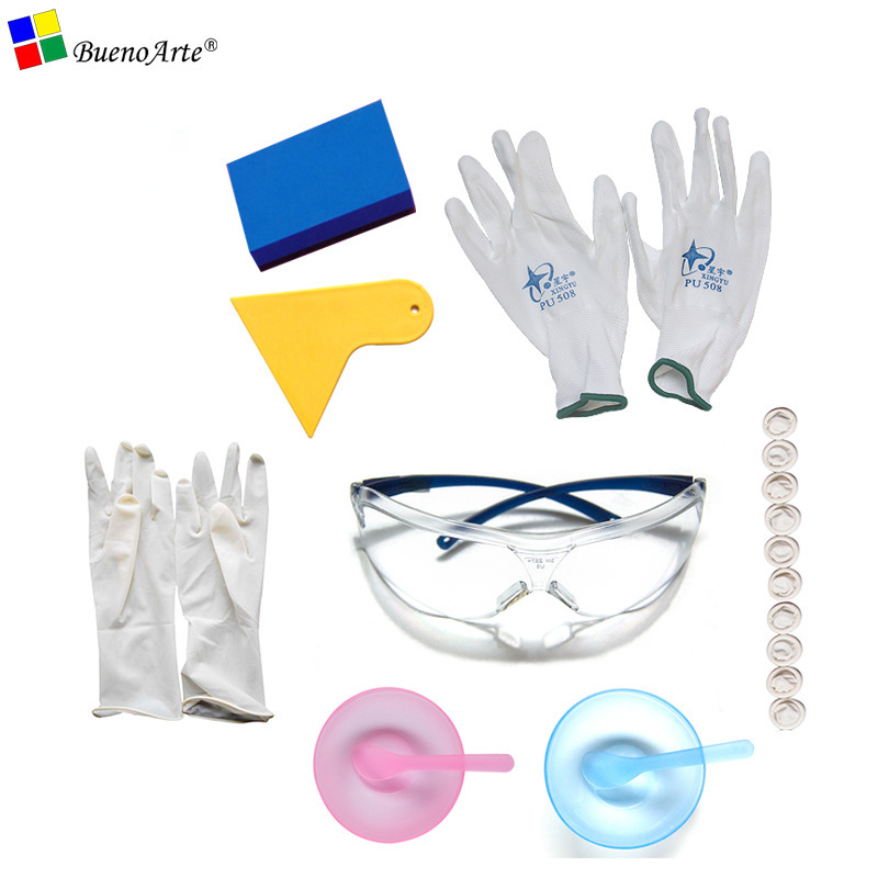 DIY Mosaic Handmade Protective Material Package Gloves Finger Cots Small Scraper Tweezers Sponge Kidsren's Art Handmade DIY Mosaic Handmade Protective Material Package Gloves Finger Cots Small Scraper Tweezers Sponge Kidsren's Art Handmade