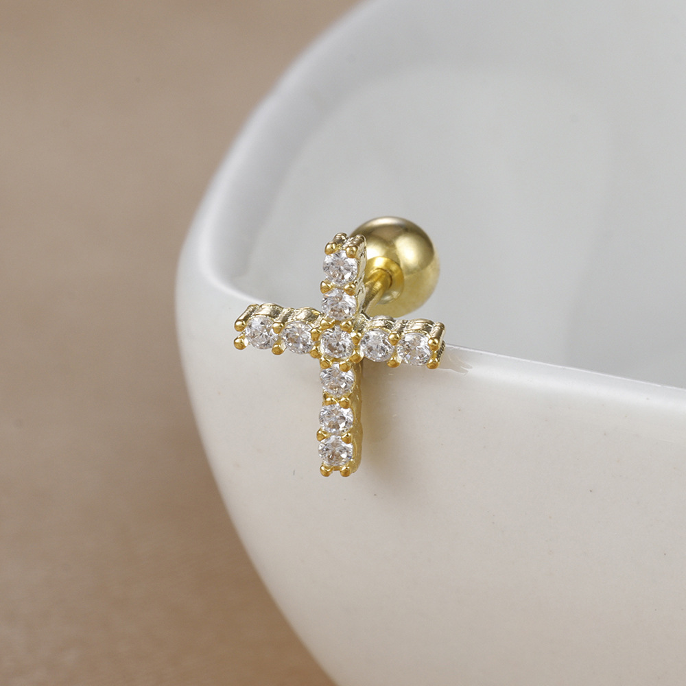 6g Weight straight barbell Piercing needle type spike Piercing ball type 18K Gold Plated Plating Material Zircon Inlay Material Ear Studs Classification Ear Cartilage Rings & Studs Piercing Type 1 Piece Quantity Daily, Street Occasion 304 Stainless Steel Material Ice Cream, Heart Shape, Candy Pattern Women's Gender Inlay Design IG Style Style 1 Piece Ear Cartilage Rings & Studs IG Style Ice Cream Heart Shape Candy 304 Stainless Steel Zircon 18K Gold Plated 45