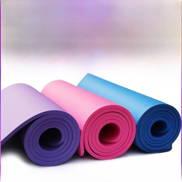 nbr yoga mat women's gymnastics mat sleeping mat sports dancing mat Men's Fitness mat non-slip thickened yoga mat factory wholesale
