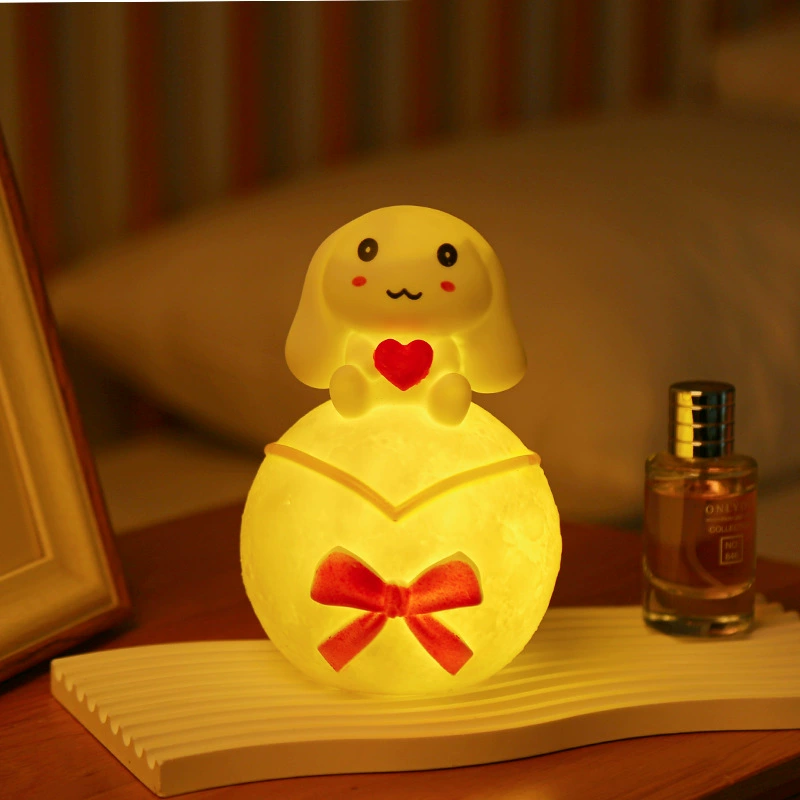 Astronaut night light (Nordic) piggy bank, LED bedroom lamp, cute birthday gift