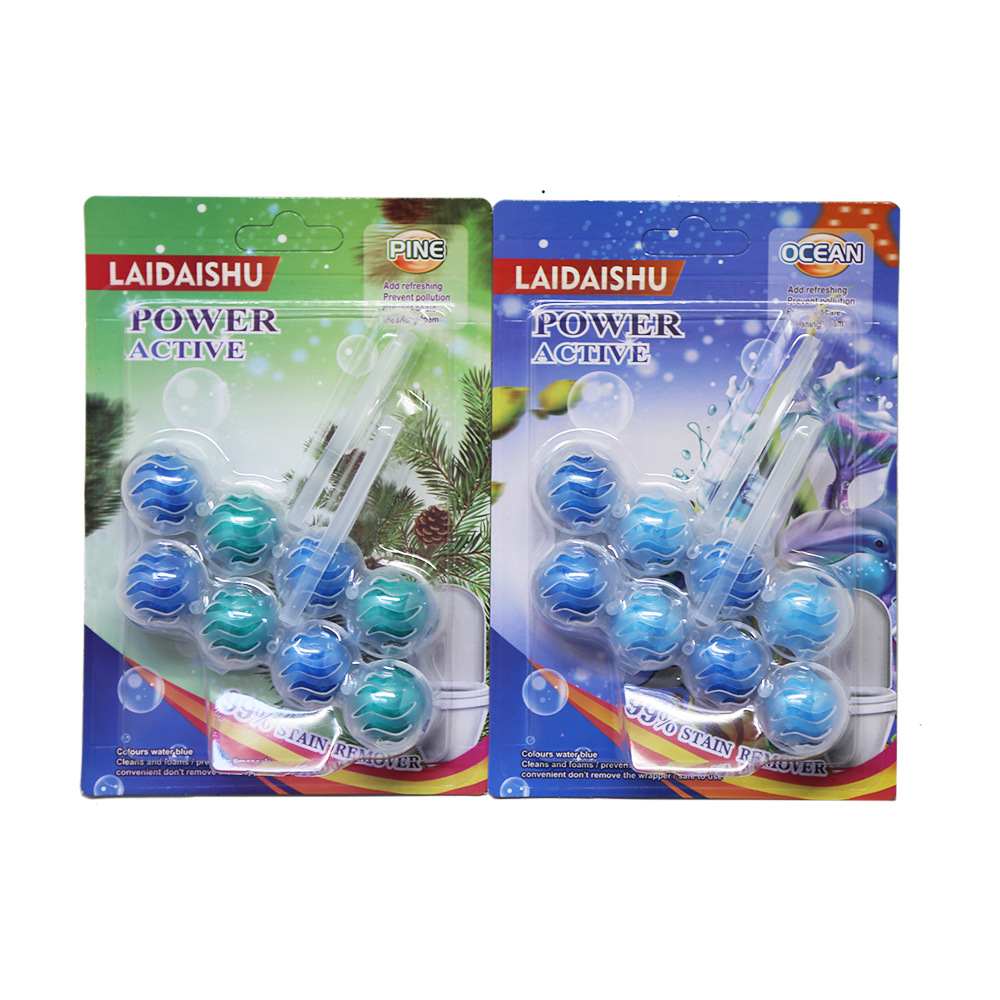 8-ball English toilet cleaner hanging ball cleaner toilet cleaner hanging toilet cleaner deodorizer blue bubble