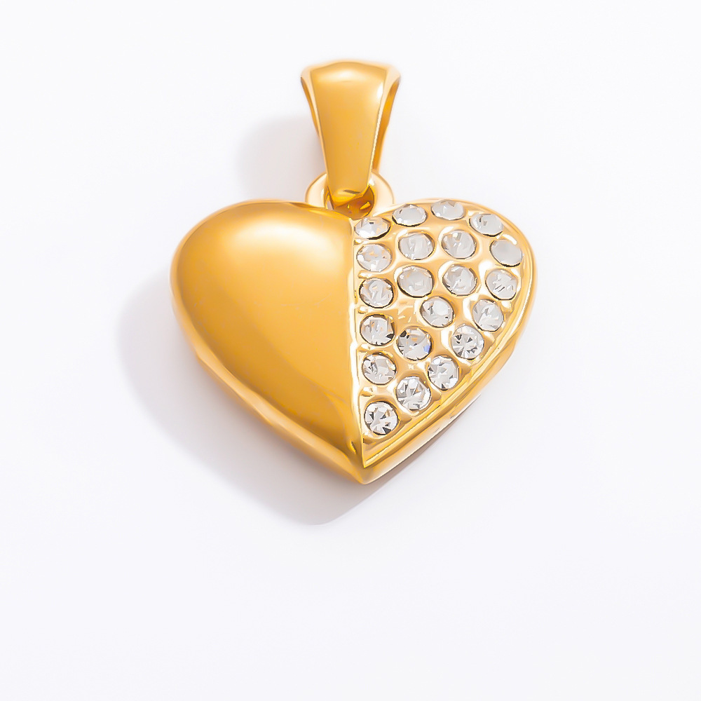 3g Weight 0.03µm-0.05µm Gold Plating Thickness PVD Coated Gold Plating Process Pendant Jewelry Making Type 32.47mm Jewelry Making Size Real Gold Plated Plating Material Pearl, Zircon Inlay Material DIY Jewelry Accessories Classification 1 Piece Quantity 304 Stainless Steel Material Sun, Moon, Heart Shape Pattern All Seasons Season Polished Finish Simple Style Style Waterproof Non Tarnish, Inlay Craft 1 Piece 32.47mm 304 Stainless Steel Pearl Zircon PVD Coated Real Gold Plated Sun Moon Heart Shape Polished Pendant DIY Jewelry Accessories 16