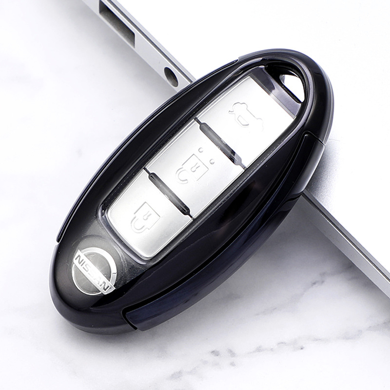 En stock caja de la llave del coche de Ventas Directas adecuado para Nissan nuevo Xuanyi Qashqai Qijun Teana caja de la llave del coche Shell hebilla