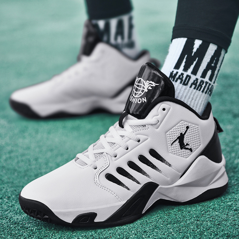 2021 new men's basketball shoes breathable shock absorption non-slip wear-resistant sports shoes for couples gym training running shoes