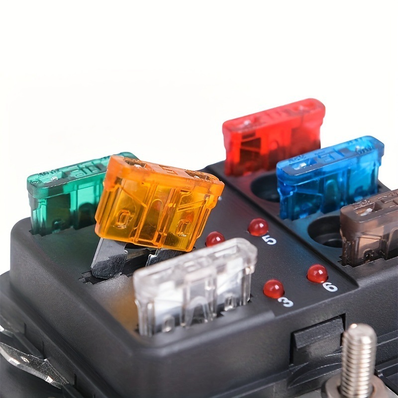 クロスボーダー専用100pcs/50pcs自動車中号プラグ式保険シート車用ヒューズセットケースATC|undefined