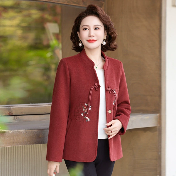Red jacket