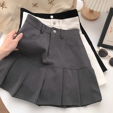 秋装百褶裙女春秋2024新款秋季设计jk短裙子小个子a字半身裙春秋
