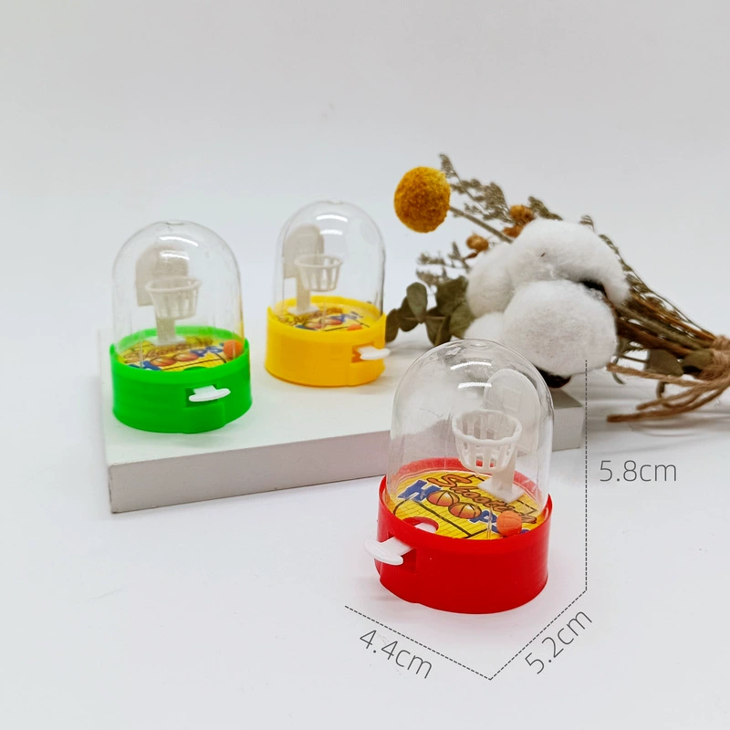 Мини ручной автомат для стрельбы с мячом Настольный баскетбольный матч маленькая игрушка катапульта на палец прыгающий мяч карманная игрушка