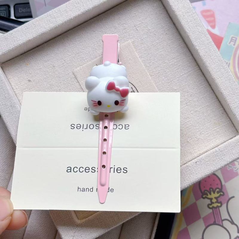 超かわいい猫ヘアピンヘアバンドインガールヘアピンヘアロープカラーカップルゴムバンド親友ヘアアクセサリー頭飾り|undefined