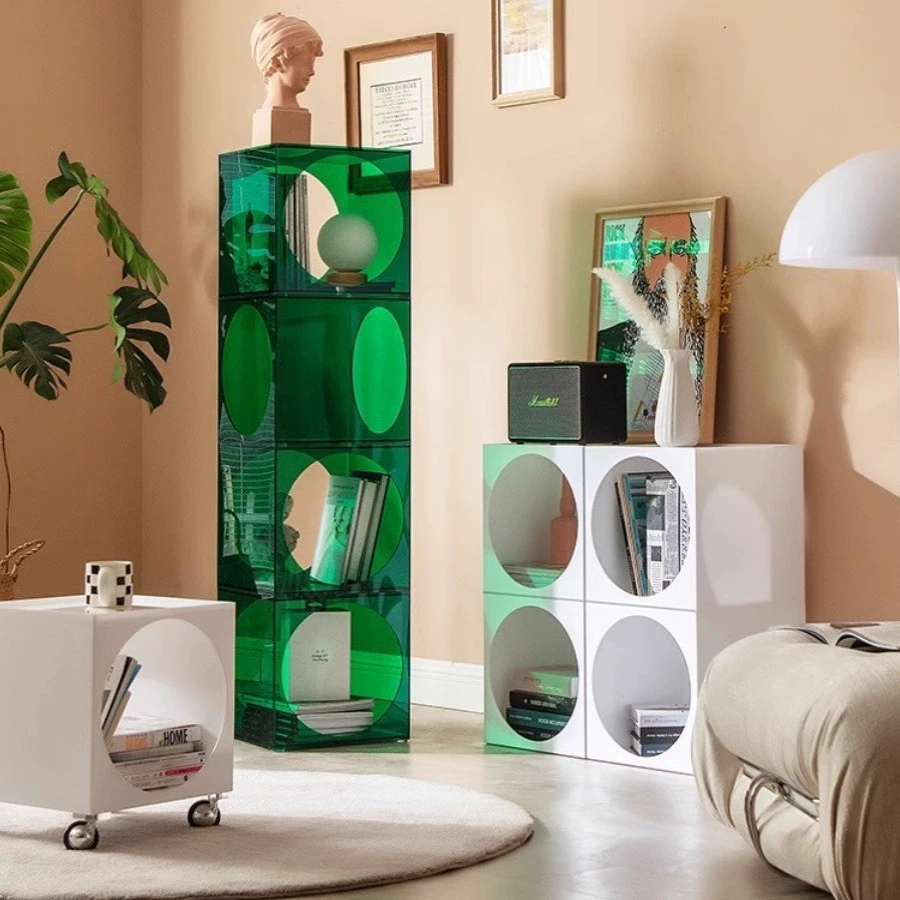 Легкая экстравагантная съемная книжная полка Простая гостиная журнальный столик дома из цельного дерева