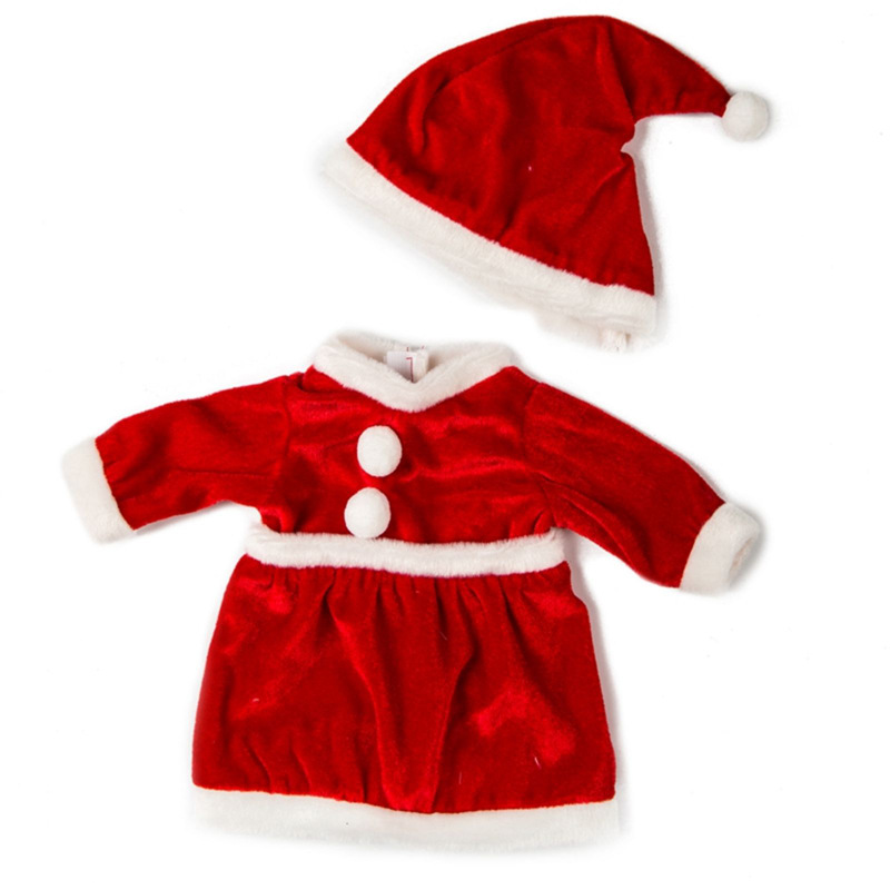 Ropa de muñeca de Navidad, muñeca americana de 45cm, muñeca vestida, venta al por mayor