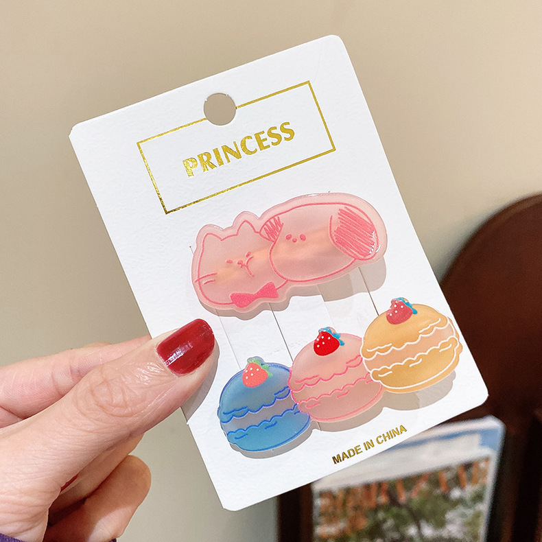 11g Weight Hair Clip Hair Accessories Type Cartoon Style Animal Arylic Hair Clip