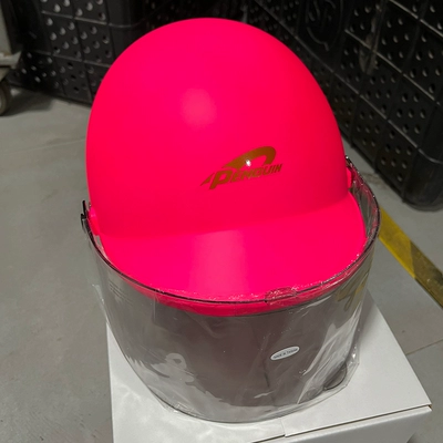 Helmet Sunscreen Electric Vehicle Helmet for: Motosiklet dəbilqələri - one-size-fits-all-mist-fluorescent-powder-standard-light-tea-lenses