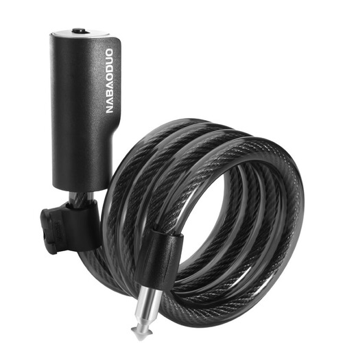 Bicycle lock anti-theft steel cable lock mountain bike electric bike battery bike lock single bike lock chain lock accessories all-in-one