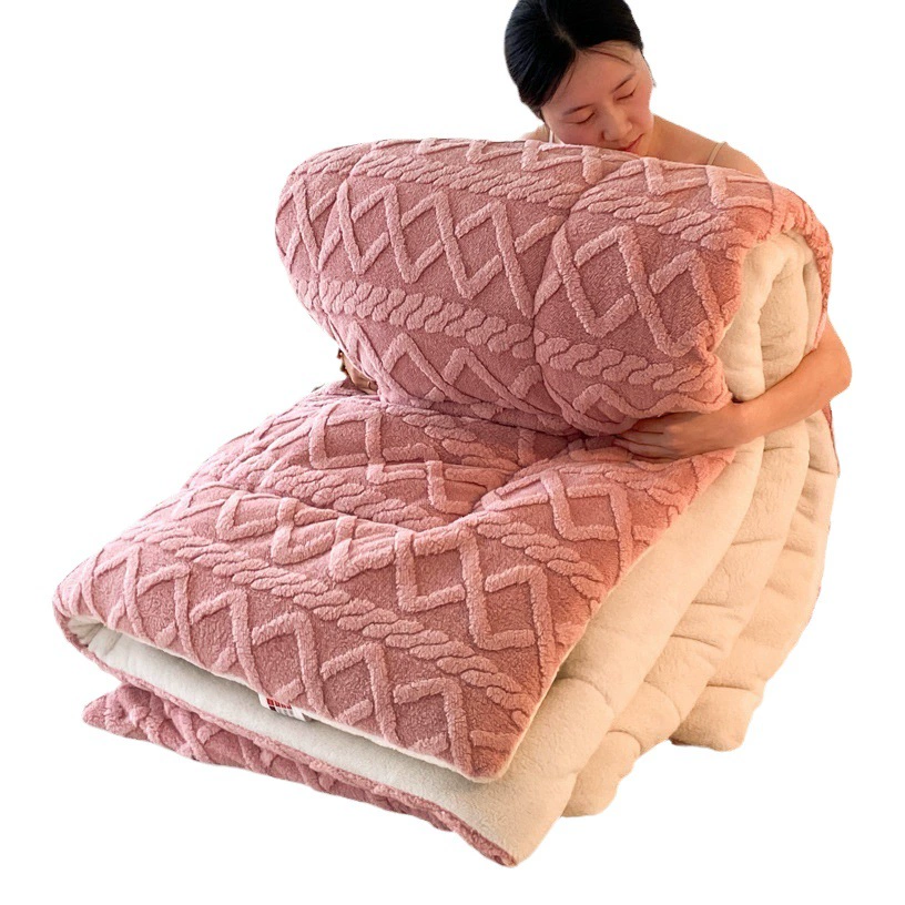 Трансграничная внешняя торговля популярное бархатное одеяло из кожи башены, постоянные товары, простое однотонное стеганое ядро, прямые продажи с фабрики, подарки оптом