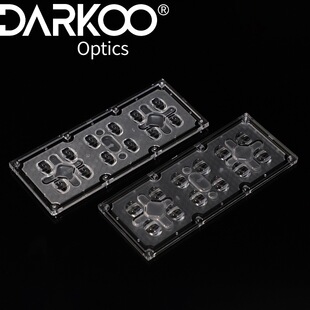 Darco outdoor lighting street lamp lens module led lens high light transmission accessories PC anti-UVLUXEON 7070