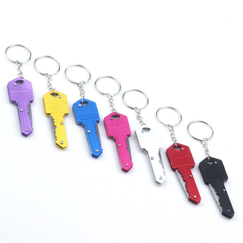 Mini Edc Multifunctional Key Knife Pendant, Outdoor Key Knife for Self-Defense, Letter Opening, and Home Convenience