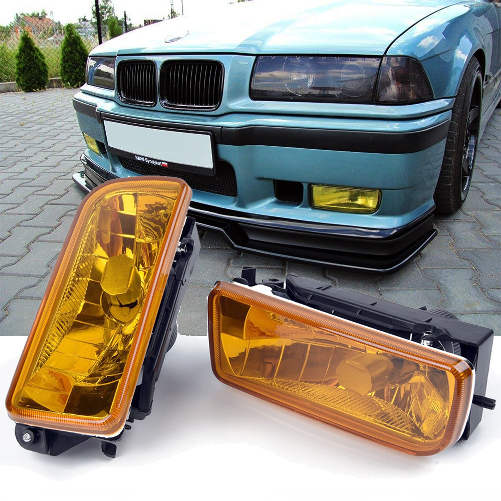 Aplicable a BMW 91 - 98 modelo E36 conjunto de luz de niebla delantera serie antigua luz diurna luz delantera