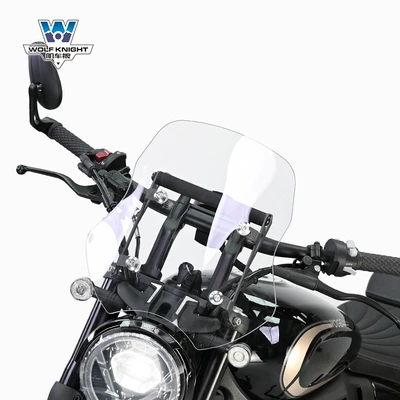 Motorcycle bumper – Muscle car wolf is suitable for - transparent-35cm-high-free-accessories-with-navigation-support