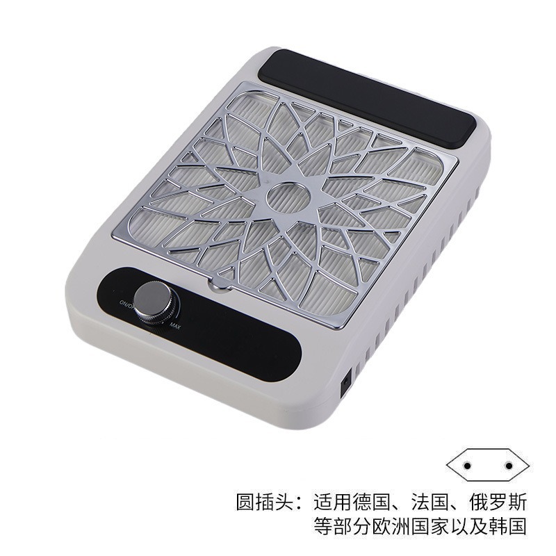Aspirador de uñas transfronterizo Máquina de polvo de uñas japonesa 80w filtro de alta potencia para uñas aspiradoras extraídas